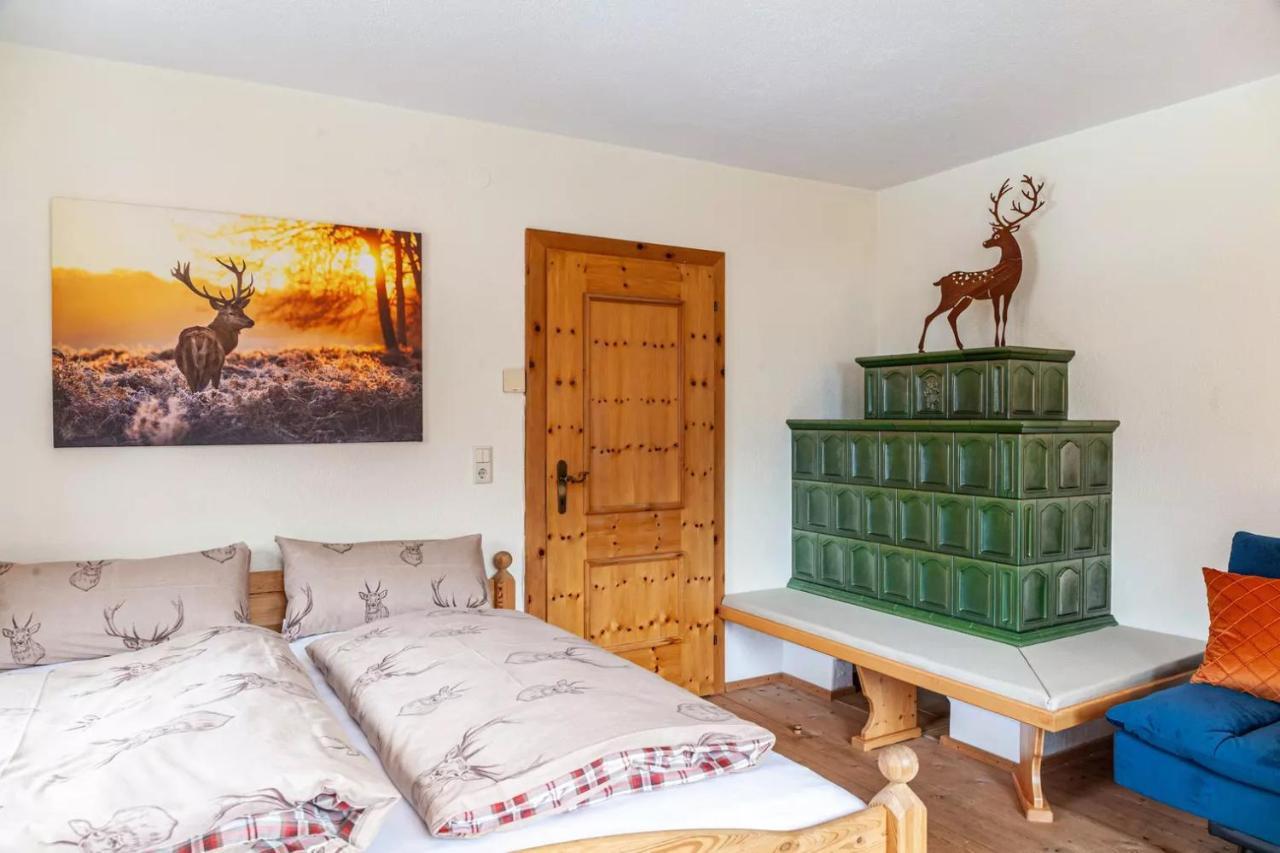 Ferienwohnung Platzhirsch Panorama View Balkon, Gartensauna, Garten, Grillplatz Stumm Bagian luar foto